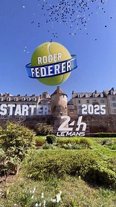 99K views · 1.1K reactions | +  =  Tennis legend Roger Federer meets the greatest endurance race on earth and will wave the flag as the official starter of the ퟵퟯ헿헱 ퟮퟰ 헛헼혂헿혀 헼헳 헟헲 헠헮헻혀. — See you in Le Mans this June! How hyped are you to witness history?  #LeMans24 #WEC | 24 Heures du Mans | Facebook