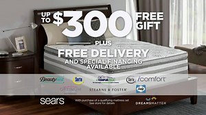 Sears New Year's Mattress Closeout Event TV Spot, 'Top Brands'
