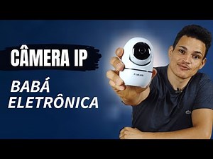 CÂMERA IP DE SEGURANÇA (👶Babá Eletrônica) - Câmera IP com Sensor de Movimento e Visão Noturna