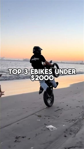 Top 3 EBIKES under $2000!