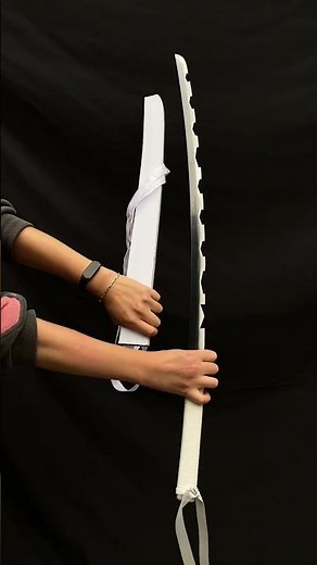 IRL Inosuke Duo Nichirin Sword Anime Katana!#demonslayer #katanasword #duo #inosuke