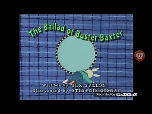 Arthur: Buster's Back/The Ballad of Buster Baxter Title Cards (1998)