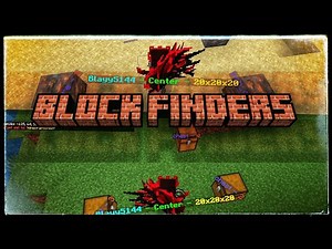 BLOCK FINDERS - ADDON/MOD SHOWCASE 1.21++ By Blayy Developer
