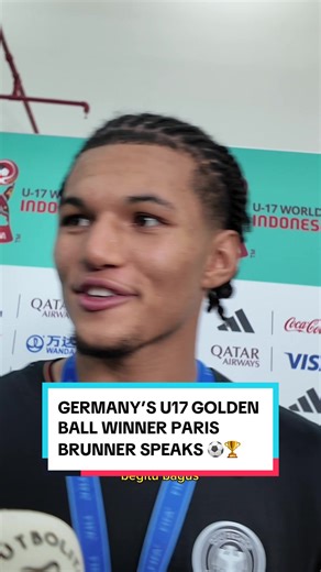 Paris Brunner Celebrates U17 World Cup Victory