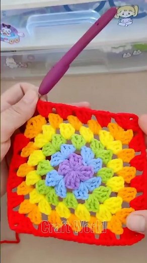 These crocheted wool coasters are really beautiful.#crochet #knitting #handmade