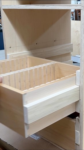 Two simple tips for wooden drawer slides. 1, use 18 gauge nails as spacers 2, use candle wax to lubricate the slides | Jon Peters Art & Home