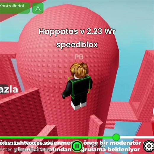Speedblox happatas v2. 23 wr #roblox #speedruning #speedrun #capcut #edit #speedblox #happatas