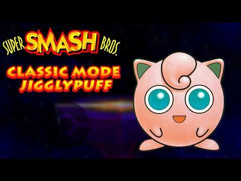 Super Smash Bros. (N64) | Classic Mode (1P Game: Jigglypuff) [Playthrough]