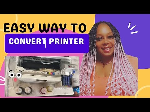 How to set up Epson Ecotank 2850 for Sublimation