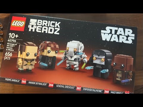 Lego Live Build - More BrickHeadz plus more