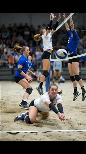 Girls Volleyball Action Scene | Powerful Volleyball Skills & Teamwork | Ultra Realistic Sports Mome#