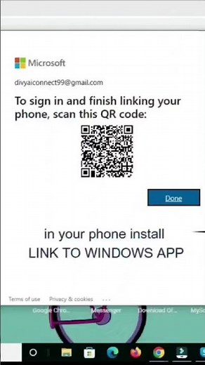 Link your Phone with Windows PC using QR Code #Shorts