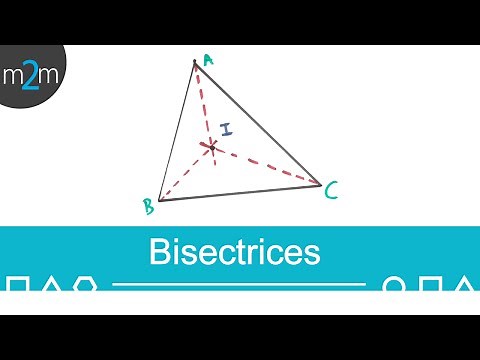 Bisectrices de un triángulo