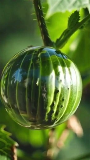 This Cucumber Grew Into a Perfect Ball 🥒⚪