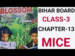 CLASS-3 English Chapter 14 Unity is strength. Blossom 3ed class english Lesson-14 bihar board