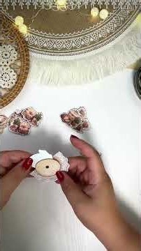 MAKE EASY AND FUN ROTATING HIDDEN PAPERCLIPS | Paper Crafts Scrapbook Tutorial For Beginners