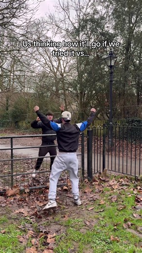 We all tried parkour at some point when we were kids right?