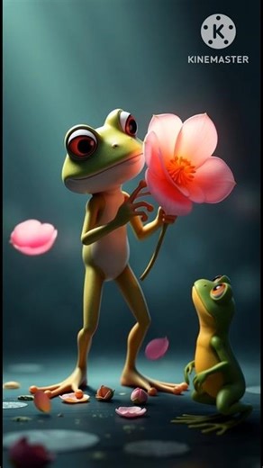"The Frog’s Love Story" #shorts #love #ai