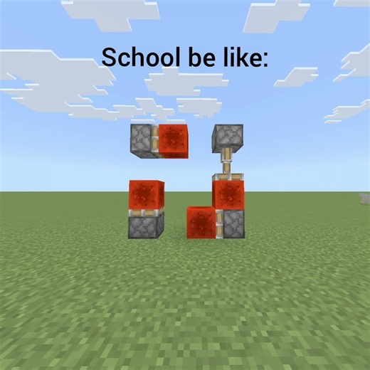 same shi everyday🫩 #minecraft #gaming #shorts #fyp #school