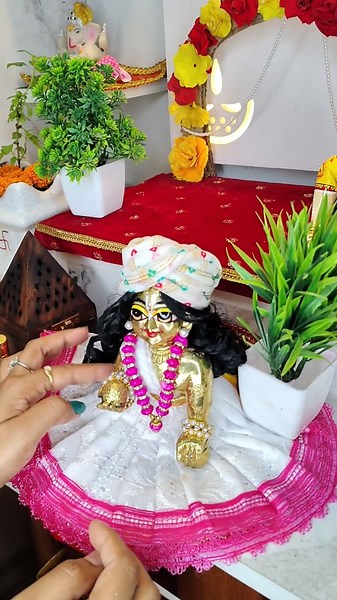 বৃন্দাবনেশ্বরী🌸❤️ চন্দন যাত্রা শুরু #radheradhe #love #krishnalove #sanatandharma #harekrishna #yt