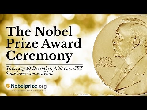 2015 Nobel Prize Award Ceremony