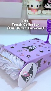 252K views · 3.9K reactions | DIY TRASH COLLECTOR (FULL TUTORIAL) #kittycrafty #diy #trashcollector | Kittycrafty | Facebook