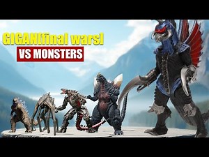 Gigan [final wars] vs Giant Monsters |3D Monsters Size Comparison 2025