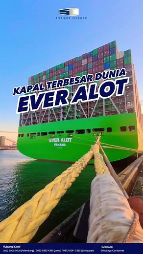 Kapal Kontainer Terbesar di Dunia: Ever Alot