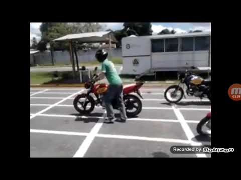 Explanation of the motorcycle practical exam (Detran CE).