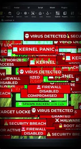 1️⃣ Day Scripting | Roblox Dev𝐁𝐮𝐢𝐥𝐝𝐢𝐧𝐠 𝐆𝐔𝐈, 𝐃𝐞𝐱 & 𝐇𝐚𝐜𝐤𝐞𝐫 𝐒𝐲𝐬𝐭𝐞𝐦𝐬 ⚡✨