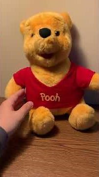 Winnie the Pooh poetic Disney Mattel plush