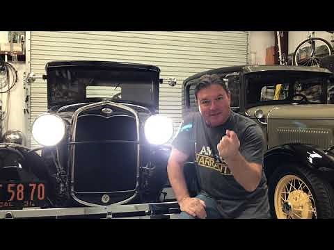 How to focus Model A Ford headlights + Convert to LEDs