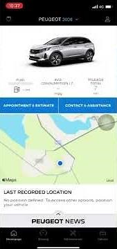 How to step up My Peugeot App