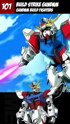 Mecha 101 - Build Strike Gundam / Gundam Build Fighters #short