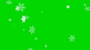 Falling Snowflakes Loop Green Screen Stock Footage Video (100% Royalty-free) 32701519 | Shutterstock