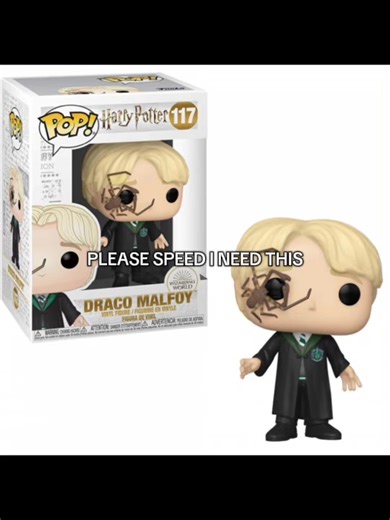 oh my days i love his funko pops so much [#harrypotter #hogwarts #dracomalfoy #dracotok #funkopop ]