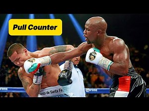 Pull counter technique by Floyd Mayweather. Boxing Tutorial.