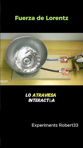 The incredible experiment of mercury rotating with electricity and magnetism.