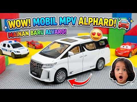 WOW NEW CAR! 🚗💨 Alvaro Plays with Police Cars & Fun Racing Cars
