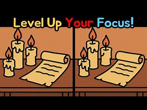 Spot The Difference: Level Up Your Focus! Enhance Your Concentration! [Find The Difference😄]
