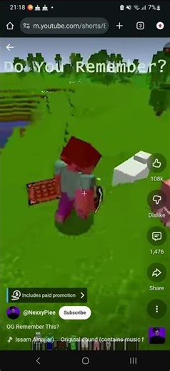 Minecraft icon in Minecraft #minecraft #satisfying