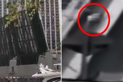 Crazed woman seriously injured in caught-on-video Miami drawbridge mishap: ‘She just dropped’