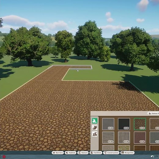 How to Build Square Parks and Courtyards in Planet Zoo