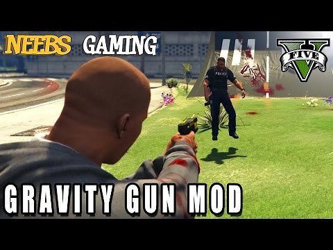 GTA 5 - Gravity Gun Mod - World Champion!