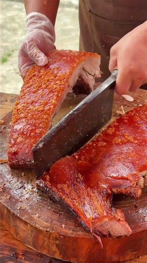 Crispy Roast Pork So Loud You’ll Hear It Crunch! 🔥🐷 | Home Kitchen China