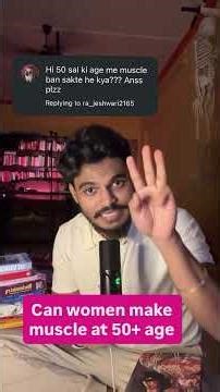 Can Women Build Muscle After 50? YES — Here’s the Proof!