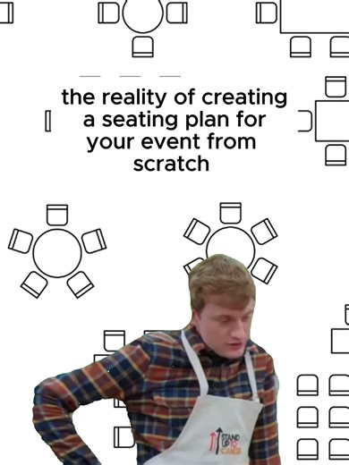 Make your job easier and try our seating plan designer instead 🤟