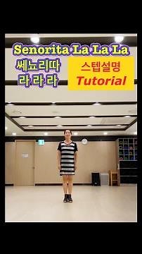 쎄뇨리따 스텝설명|Senorita Tutorial|Improver|원주라인댄스강사