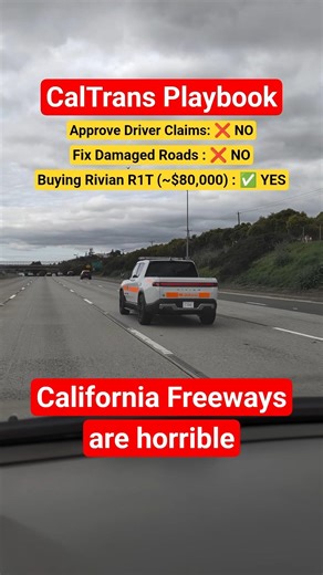 How CalTrans manages money… 😬 #california #freeway