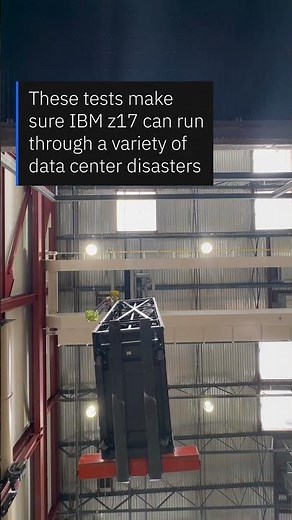 IBM z17 vs. earthquake